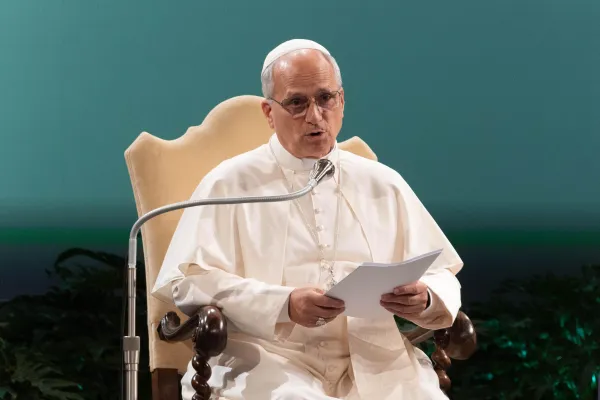 Papa Leone XIV / Credit Daniel Ibanez/ EWTN AciGroup