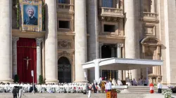 Piazza San Pietro oggi / Credit Daniel Ibanez/ EWTN ACI Group
