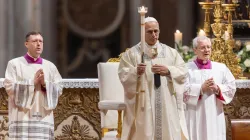 Papa Leone XIV alla celebrazione di oggi / Credit Daniel Ibanez/ EWTN AciGroup