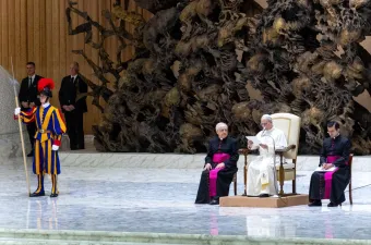 Papa Leone XIV / Credit Daniel Ibanez/ EWTN AciGroup