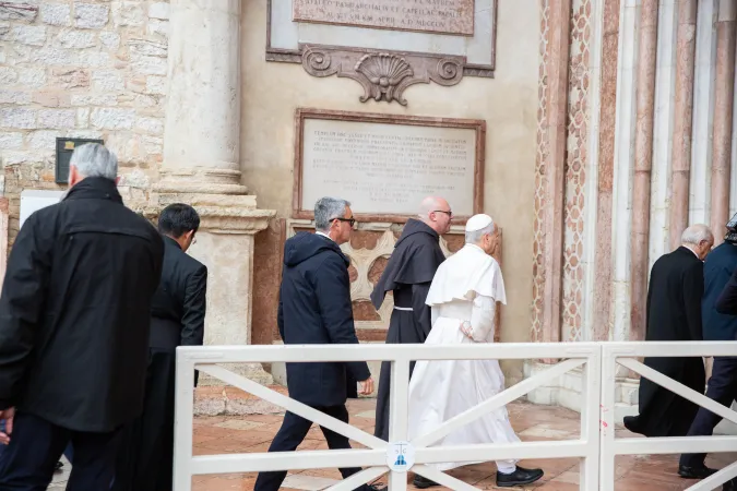 Papa Leone XIV ad Assisi | | Sacro Convento di Assisi