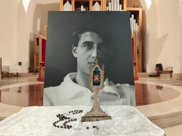 Le reliquie del Beato Pier Giorgio Frassati nella chiesa romana | Le reliquie del Beato Pier Giorgio Frassati nella chiesa romana | Credit AT/Aci Group