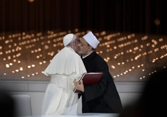 Il Papa negli Emirati Arabi nel 2019 |  | Vatican Media / ACI group
