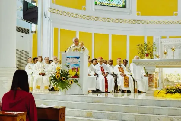 Un momento delle celebrazioni per i 150 dei Verbiti in Cina / Sunday Examiner