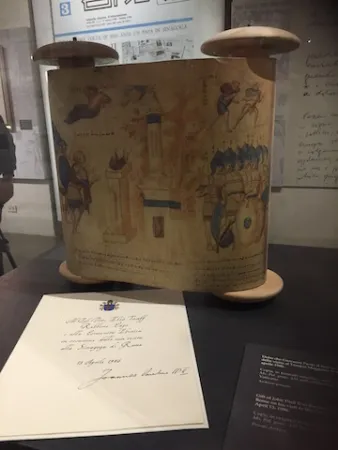 Il dono del Papa  |  | Museo Ebraico di Roma