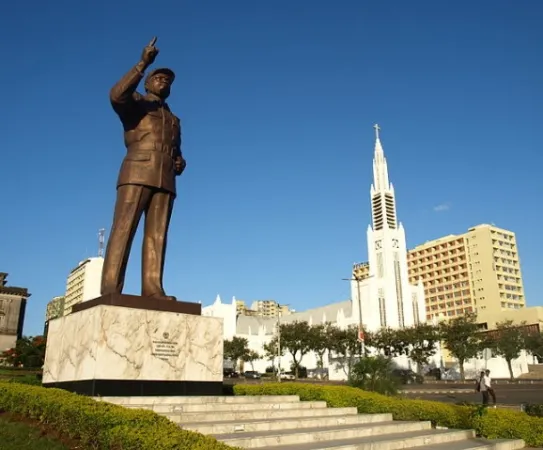 La piazza principale di Maputo, Mozambico |  | pubblico dominio