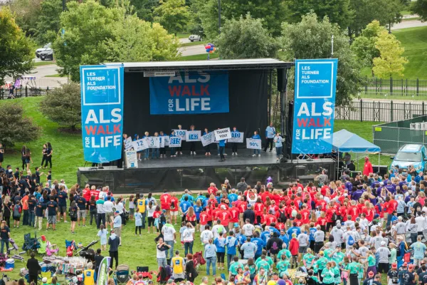 Un'immagine  della manifestazione / Credit  Les Turner ALS Foundation