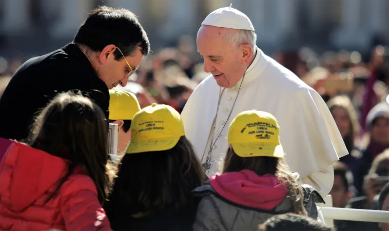 Papa Francesco, Udienza | | Lucia Ballester, ACI Group