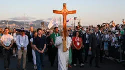 Papa Leone XIV al Giubileo dei giovani (2 agosto 2025) / Credit Vatican Media