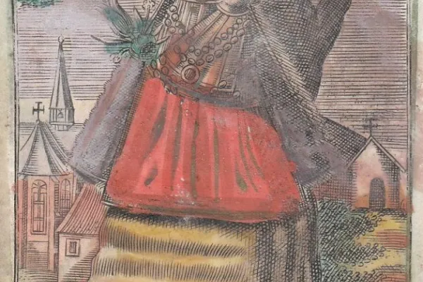 Antica immagine della Madonna dell'albero / Credit Giacomo König