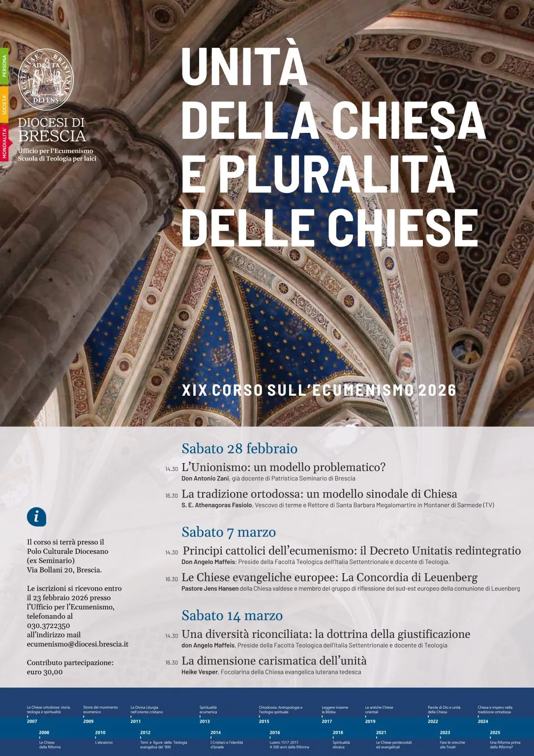 La locandina dell'evento