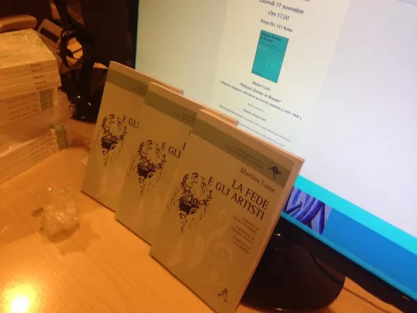 Presentazione del libro di Martina Luise, con Antonello Venditti | | VG / ACI Stampa