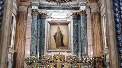 L'altare della Madonna del Miracolo a Roma / Credit Diocesi di Roma