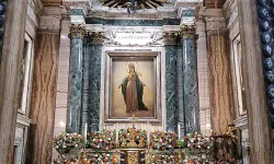 L'altare della Madonna del Miracolo a Roma / Credit Diocesi di Roma