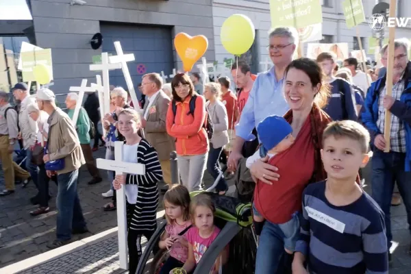 La marcia per la vita in Germania (immagine di repertorio) / Credit live EWTN