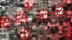 Locandina per una mostra del Meeting / Credit Meeting di Rimini