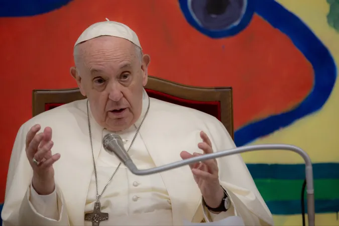 Papa Francesco  |  | Daniel Ibanez/ EWTN-Vatican pool 