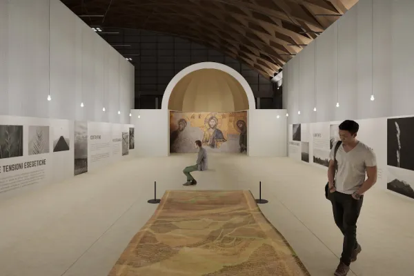 Una istantanea della mostra itinerante / Credit P.U. Santa Croce