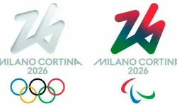 Il logo delle Olimpiadi invernali 2026 / Credit pd
