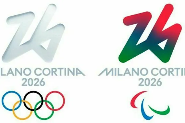Il logo delle Olimpiadi invernali 2026 / Credit pd