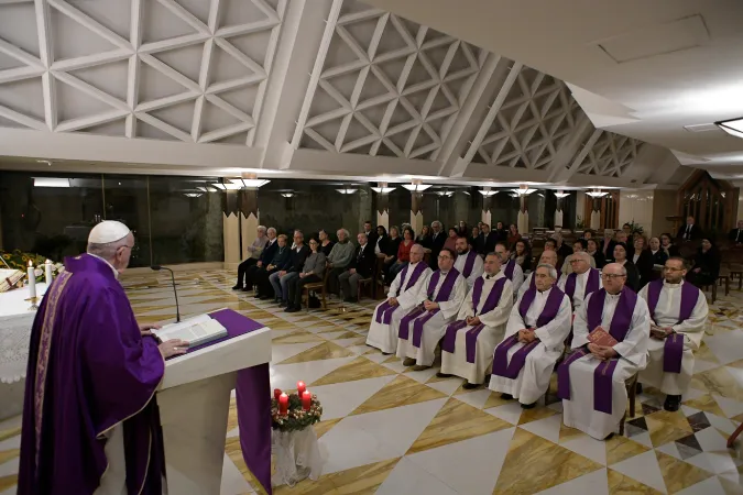 Papa Francesco a Santa Marta | | Vatican Media / ACI group