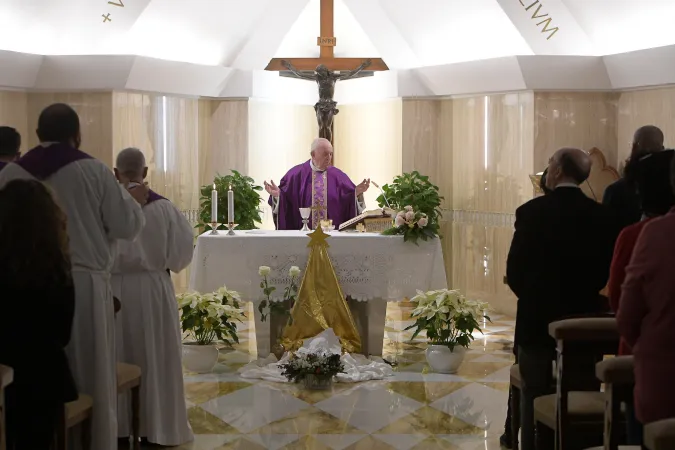 Papa Francesco a Santa Marta | | Vatican Media / ACI group