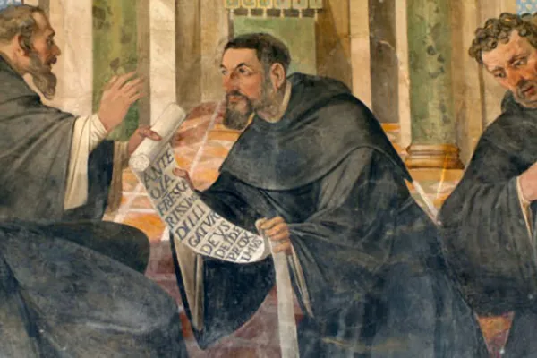 Un dipinto che celebra i primi agostiniani missionari / agostiniani.it