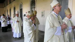I Vescovi lombardi presso il Santuario di Caravaggio / Credit Chiesa di Milano