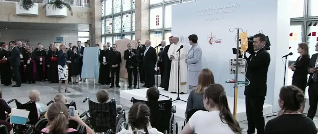 Il Papa all'ospedale pediatrico di Prokocim | | CTV