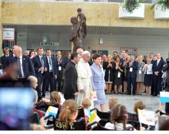 Il Papa all'ospedale pediatrico di Prokocim | | Episkopat News
