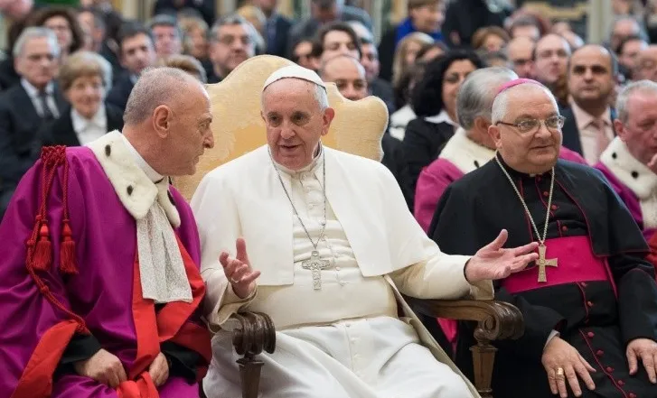 L'udienza del Papa alla Rota Romana del 2014 |  | Osservatore Romano
