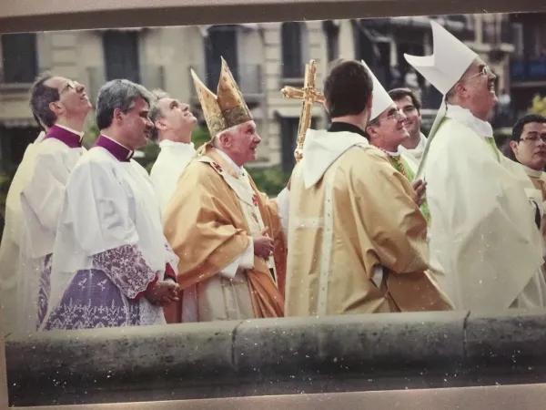 La foto di Papa Benedetto 