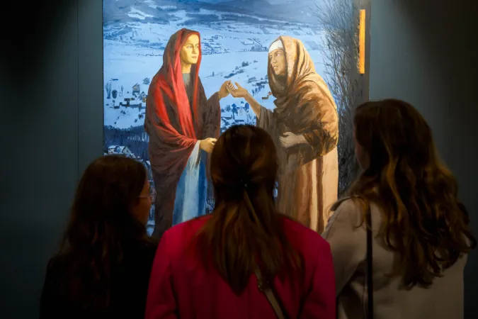 La mostra Visitazione | | Alessandro Fucilla Istituto di cultura Giovanni Paolo II