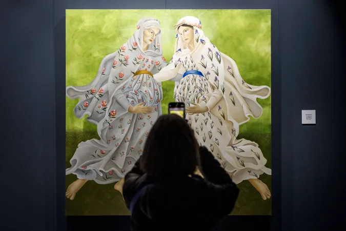 La mostra Visitazione | | Alessandro Fucilla Istituto di cultura Giovanni Paolo II