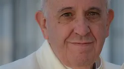 Un primo piano di Papa Francesco
 / Daniel Ibanez / ACI Group