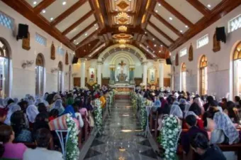La chiesa di San Giovanni a Myitkyina, Myanmar / Asia News