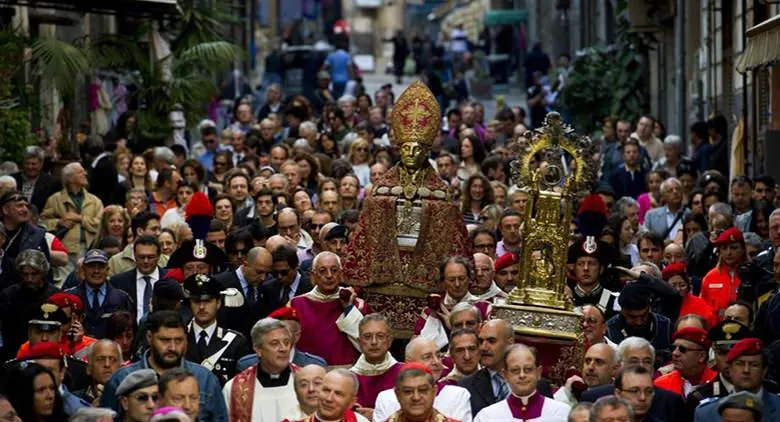 La processione di San Gennaro | La processione di San Gennaro | Credit Chiesa di Napoli