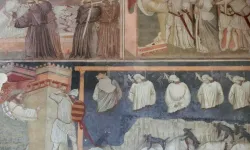 Una raffigurazione della scena del martirio / Credit pd