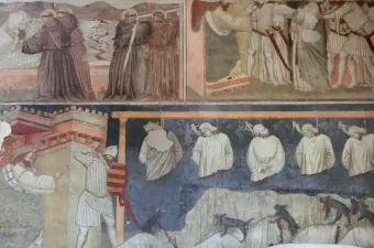 Una raffigurazione della scena del martirio / Credit pd