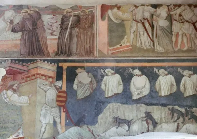 Una raffigurazione della scena del martirio | Una raffigurazione della scena del martirio | Credit pd