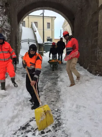 I ragazzi del CARA e la neve  |  | CARA