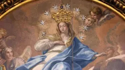 Madonna, Vergine Immacolata, nella Cappella del Coro nella Basilica di San Pietro / Credit Daniel Ibañez/ EWTN ACIGroup