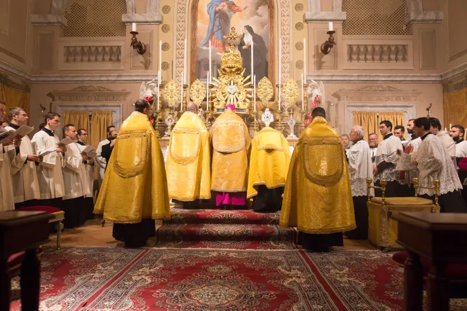 La celebrazione per la riapertura della chiesa del Sacro Cuore a Tolentino | | Confraternita del Sacro Cuore di Gesù