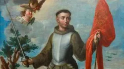 Il santo in una rappresentazione pittorica / Credit pd