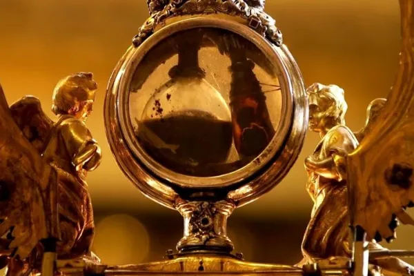 L'ampolla del sangue di San Gennaro / Credit Chiesa di Napoli