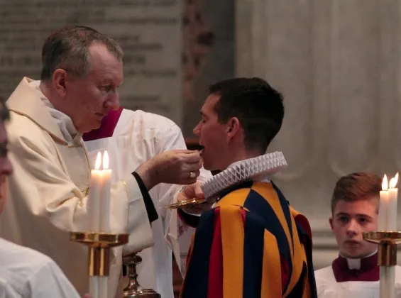 Il Giuramento della Guardia Svizzera Pontificia, la messa del mattino | | Martha Calderon/ CNA