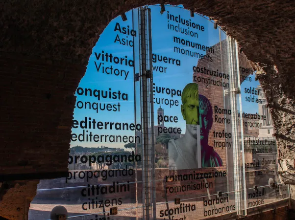 Alcune immagini dell' allestimento della mostra |  | © Roma, Sovrintendenza Capitolina ai Beni Culturali