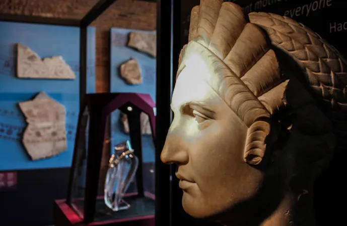 Alcune immagini dell' allestimento della mostra |  | © Roma, Sovrintendenza Capitolina ai Beni Culturali