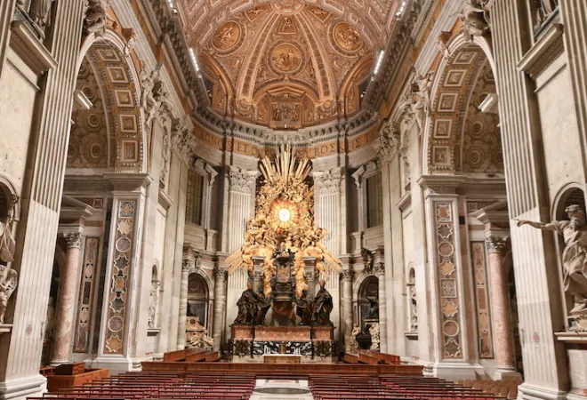La nuova illuminazione della Basilica Vaticana  |  | Fabbrica di San Pietro