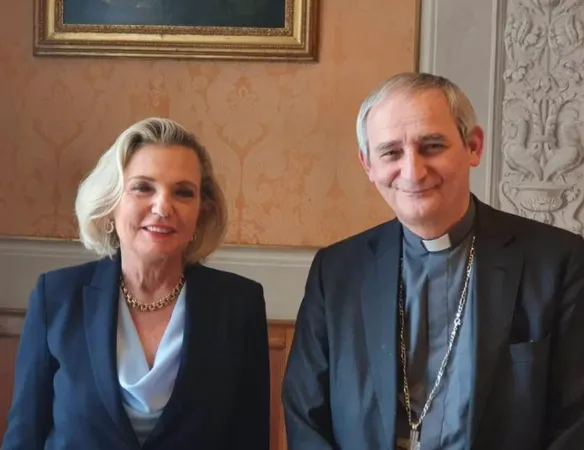 Il cardinale Zuppi e l'ambasciatore Anders | | Consolato della Polonia a Milano